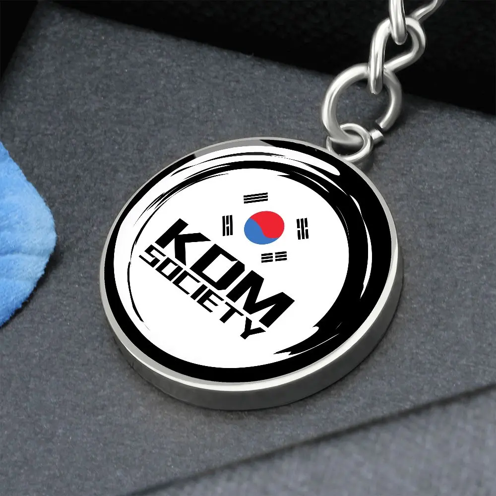 Kdm Society Keychain (Circle) 1