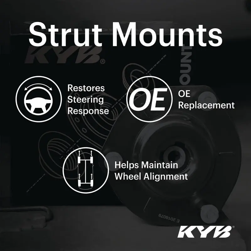 Kyb Shocks & Struts Strut Mounts Front Jeep Commander 2006-09 Jeep Grand Cherokee 2005-10 2