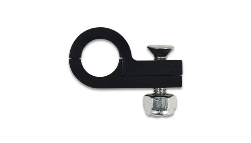 Vibrant Billet Aluminum P-Clamp 3/16In Id - Anodized Black 1