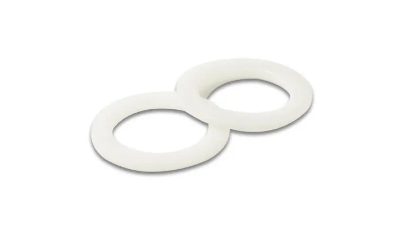 Vibrant -10An Ptfe Washers For Bulkhead Fittings - Pair 1