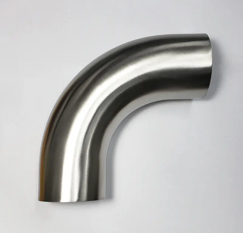 Stainless Bros 4In Diameter 1.5D / 6In Clr 90 Degree Bend Leg Mandrel Bend 1