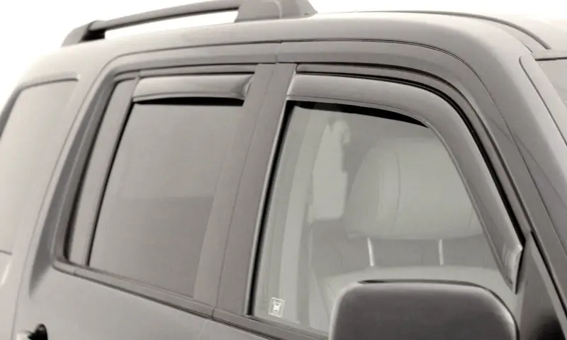 Avs 2018 Ford Expedition Ventvisor In-Channel Front & Rear Window Deflectors 4Pc - Smoke 1
