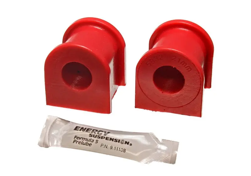 Energy Suspension 05-07 Scion Tc Red 21Mm Front Sway Bar Bushing Set 2