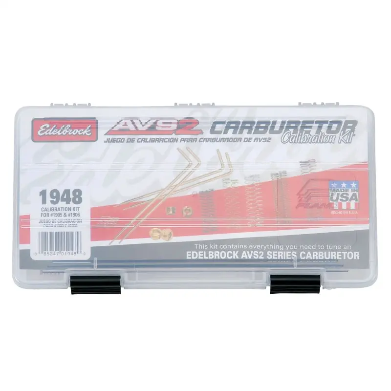 Edelbrock Calibration Kit For 1905 / 1906 1