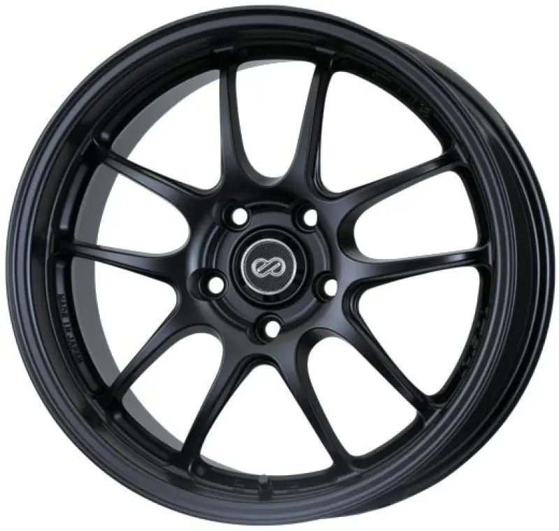 Enkei Pf01 18X9 5X114.3 45Mm Offset 75Mm Bore Matte Black Wheel 1