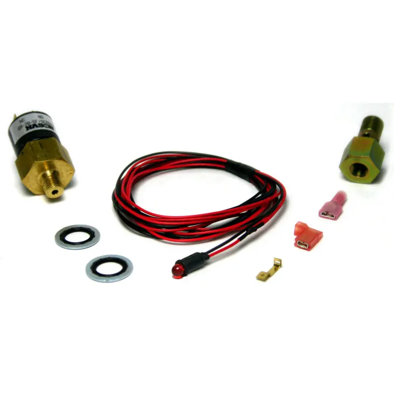 Bd Diesel Low Fuel Pressure Alarm Kit Red Led - 1998-2007 Dodge 24-Valve 1