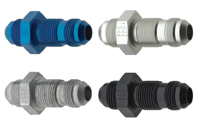 Fragola -3An Straight Bulkhead - Black 1