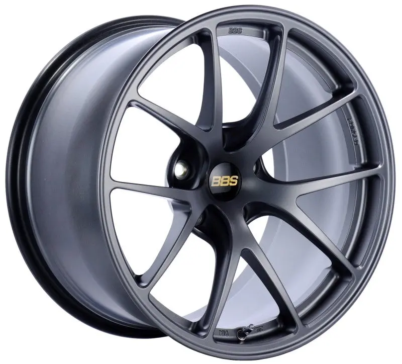 Bbs Ri-A 18X9.5 5X114.3 Et35 Matte Graphite Wheel -82Mm Pfs/Clip Required 1