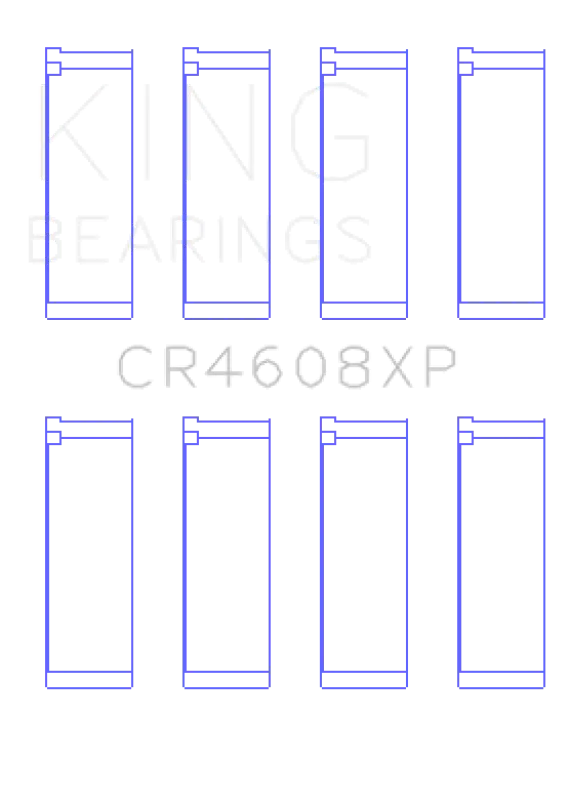 King Engine Bearings Toyota 2Zz-Ge Connecting Rod Bearing Set 2