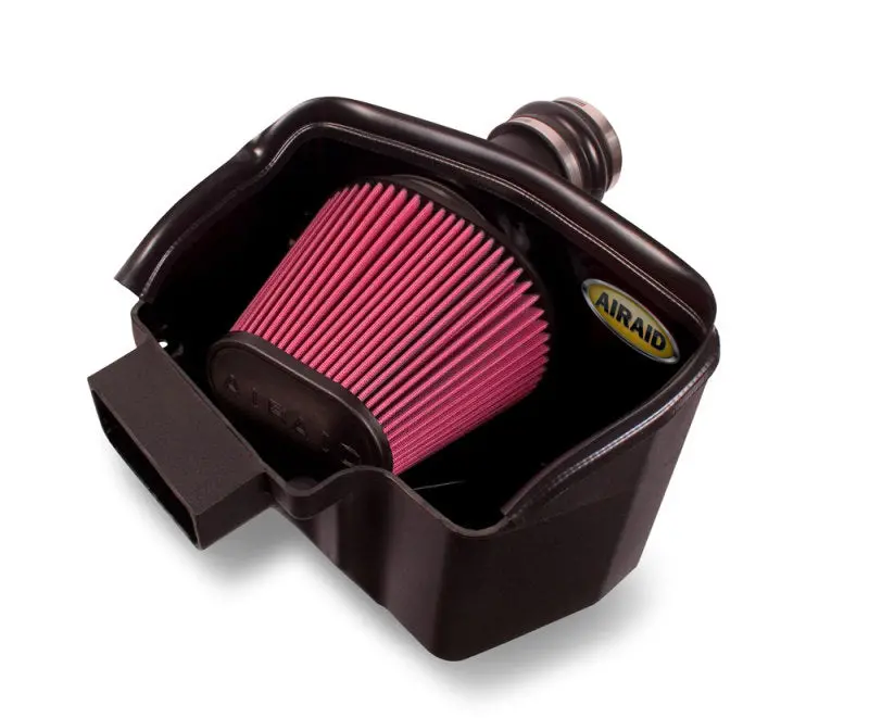 Airaid 10-13 Ford Taurus Sho/Flex 3.5L Turbo Mxp Intake System W/ Tube (Dry / Red Media) 1