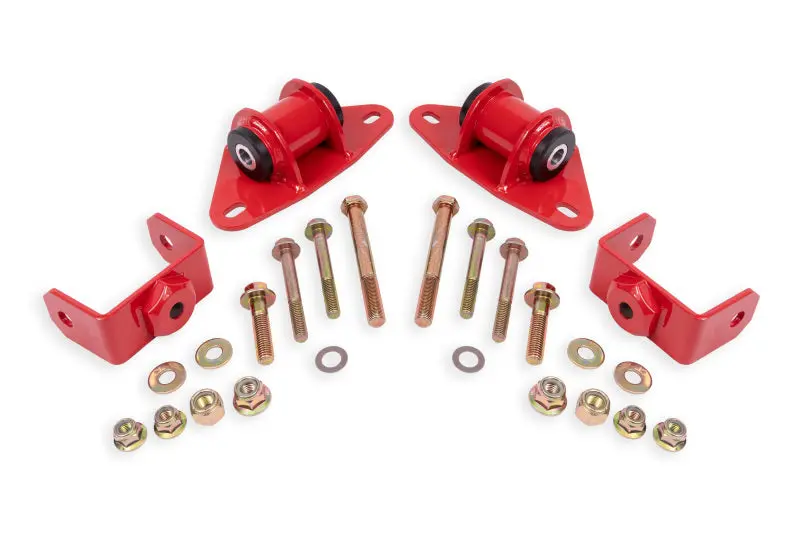 Bmr 14-19 Chevrolet Corvette Motor Mount Kit - Red 1
