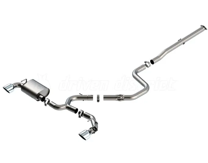 Borla Hyundai Veloster N 2.0L 3In Atak Catback Exhaust W/ Ss Tips 1