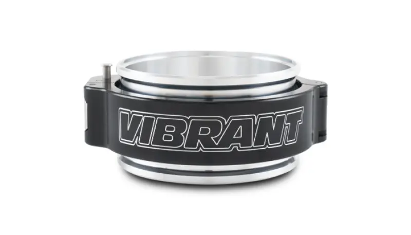 Vibrant 3.5In O.D. Aluminized Hd 2.0 Clamp Assembly - Anodized Black 1