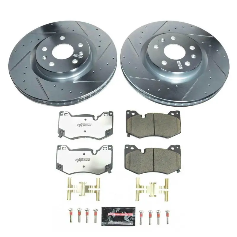 Power Stop 20-21 Chevrolet Corvette Front Z26 Street Brake Kit 1
