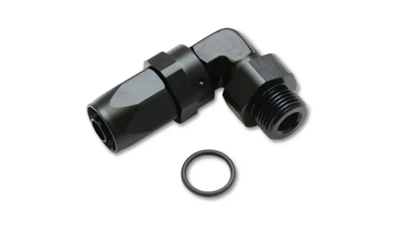 Vibrant Male -6An 90 Degree Hose End Fitting - 3/4-16 Thread (8) 1