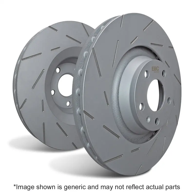 Ebc 17-22 Honda Civic Type-R (Fk-8) Usr Slotted Rear Rotors 1
