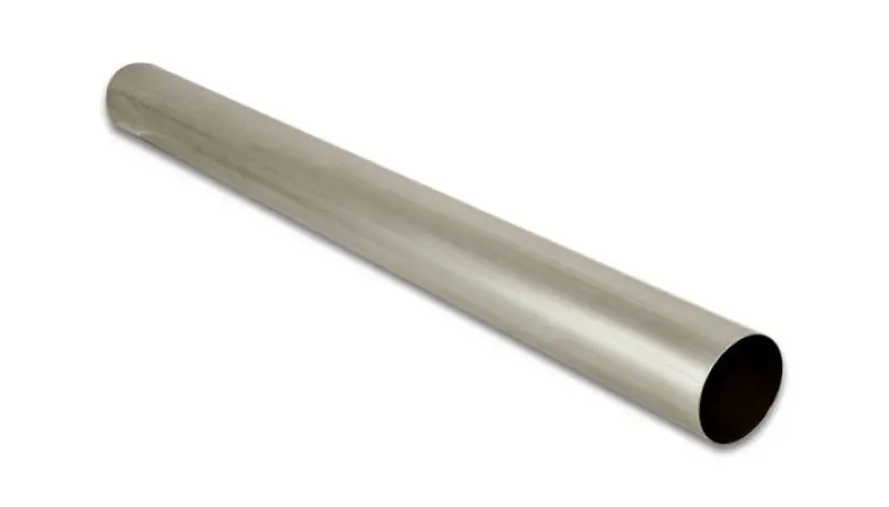 Vibrant 1.75In Od Titanium Straight Tube - 1 Meter Long 1