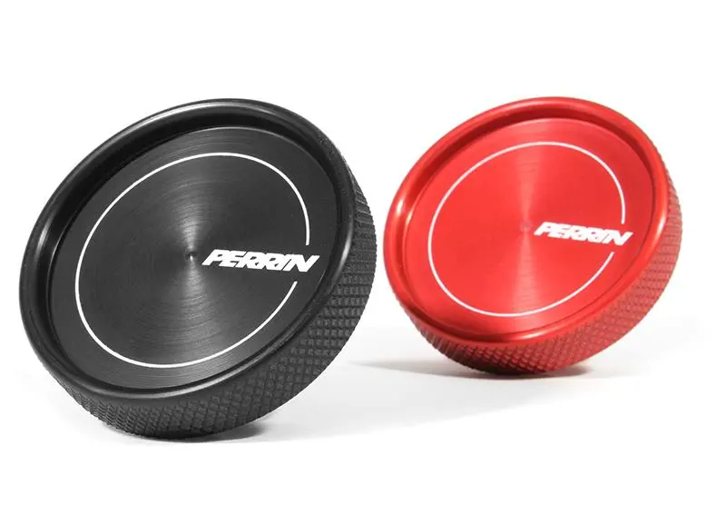 Perrin 02-25 Subaru Impreza/Wrx/Sti & 13-26 Crosstrek/Brz/Fr-S/Gr86/Gr86 Oil Fill Cap - Red 2
