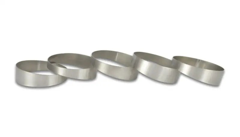 Vibrant 4In. O.D. Titanium Pie Cuts - Bag Of 5 1