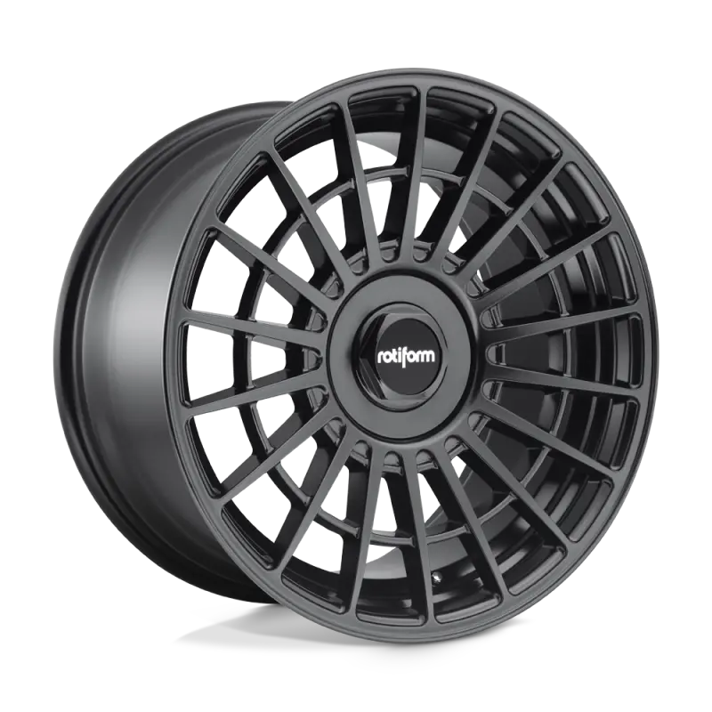 Rotiform R142 Las-R Wheel 18X8.5 5X112/5X114.3 45 Offset - Matte Black 1