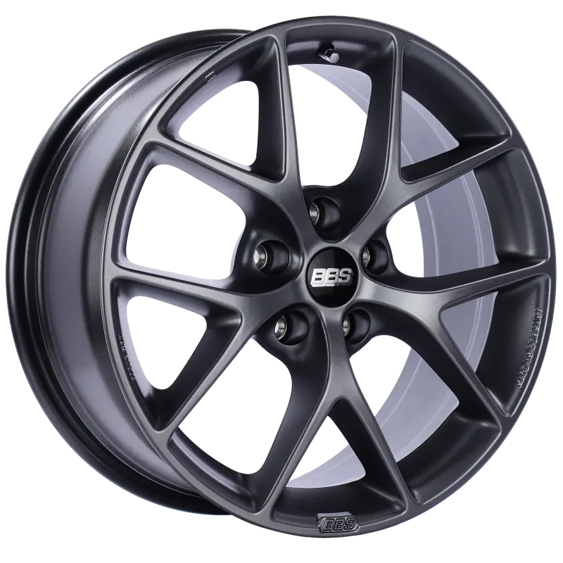 Bbs Sr 18X8 5X114.3 Et40 Satin Grey Wheel -82Mm Pfs/Clip Required 1