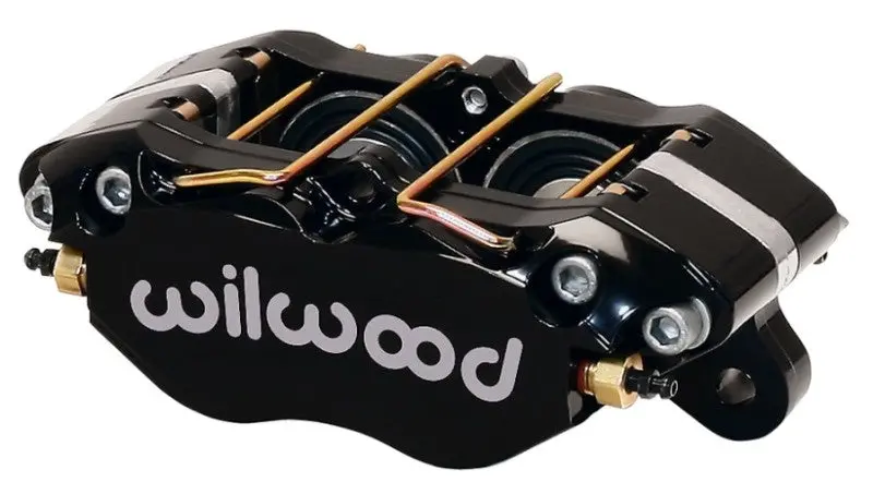 Wilwood Caliper-Dynapro Dust-Boot 5.25In Mount - Blk 1.75In Pistons 1.00In Disc 1