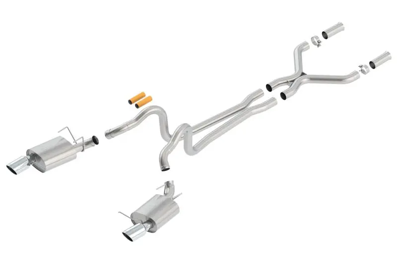 Borla 13-14 Mustang Gt/Boss 302 5.0L V8 Rwd Single Split Rear Exit Atak Catback Exhaust 2