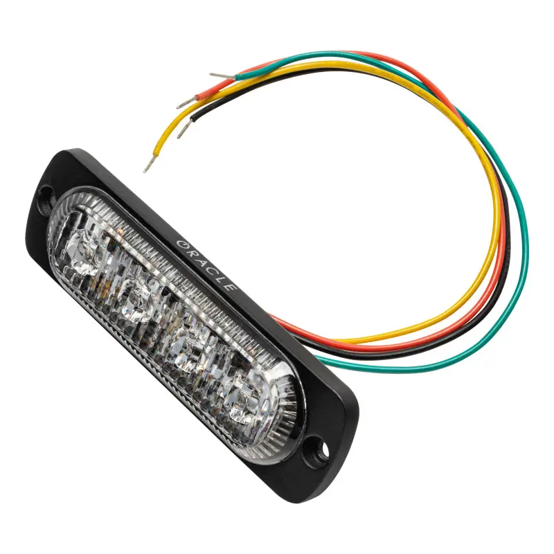 Oracle 4 Led Slim Strobe - Amber 1