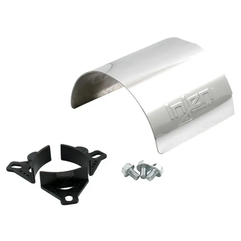 Injen Aluminum Air Filter Heat Shield Universal Fits 2.50 2.75 3.00 Polished 1