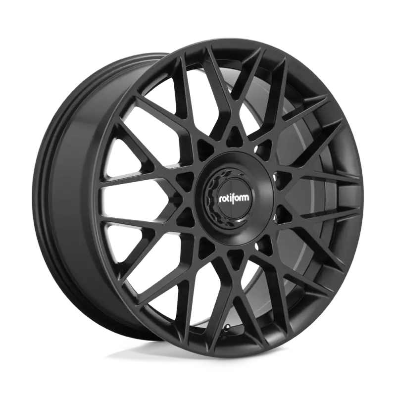 Rotiform R165 Blq-C Wheel 19X8.5 5X108/5X114.3 35 Offset - Matte Black 1
