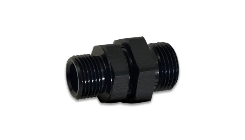 Vibrant -12 X -10 Orb Male To Male Union Adapter - Anodized Black 2