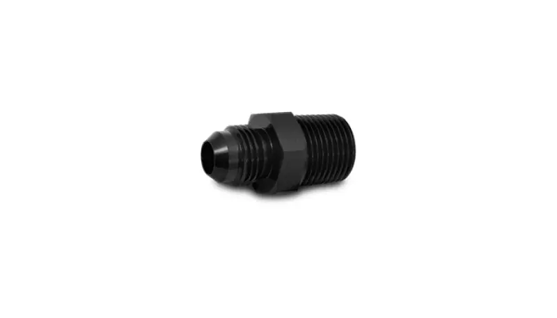 Vibrant -12An To 3/4In Npt Straight Adapter Fitting - Aluminum 1