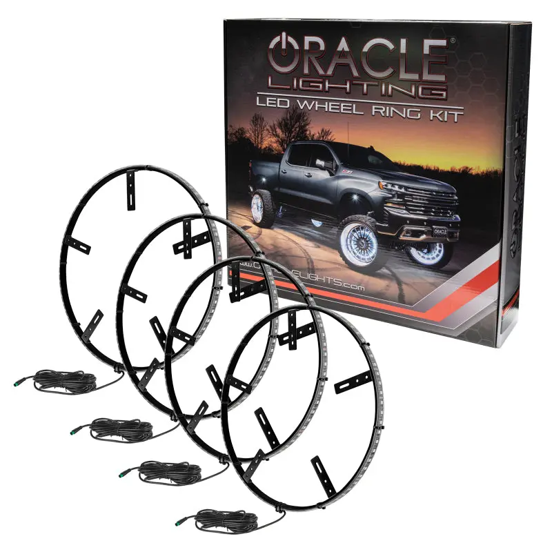 Oracle Lighting Led Illuminated Wheel Rings - Colorshift Rgb+W 1