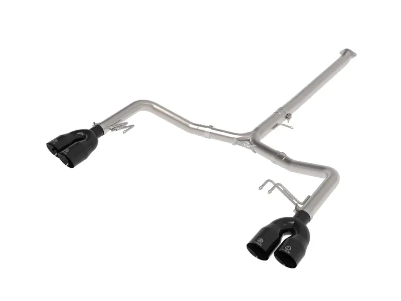 Afe Takeda 21-24 Kia K5 Gt L4-2.5L (T) Ss Axle-Back Exhaust System W/ Black Tips 1