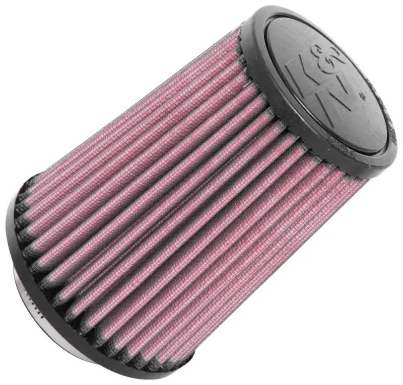 K&N Universal Rubber Filter 2-1/2In Flg / 4-1/2In Od B / 3-1/2In Od T / 6In H - Black Top 1