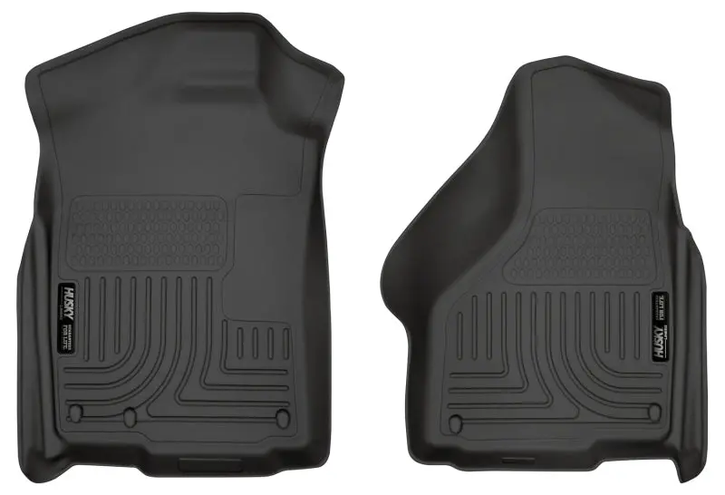 Husky Liners 03-12 Dodge Ram 1500/2500/3500 Series Regular/Quad Cab Weatherbeater Black Floor Liners 1