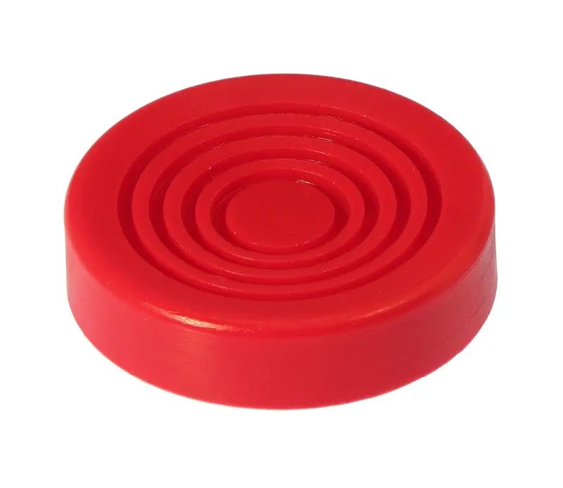 Prothane Universal Jack Pad 3In Diameter Model - Red 1