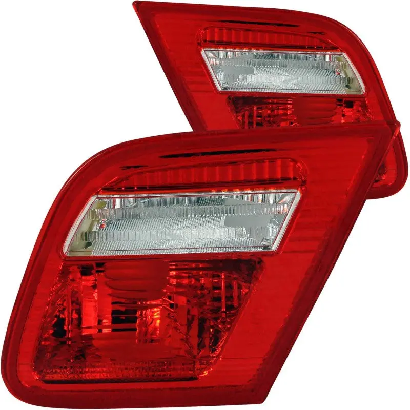 Anzo 2000-2003 Bmw 3 Series E46 Taillights Red/Clear - Inner 2