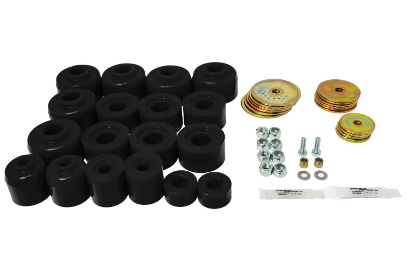 Energy Suspension 10-24 Toyota 4Runner Body Mount Set - Black 1