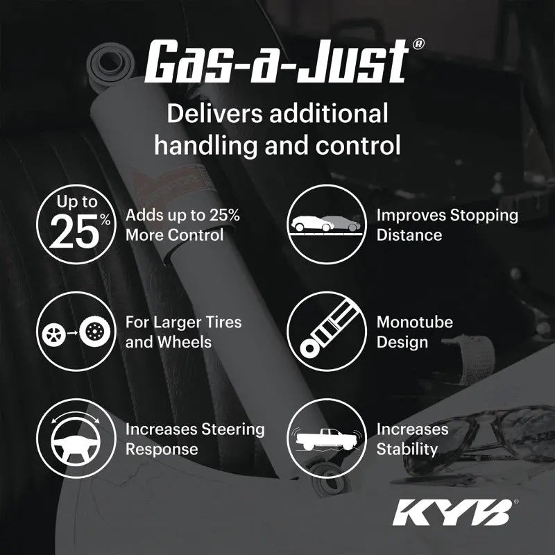 Kyb Shocks & Struts Gas-A-Just Rear Chrysler 300 (Rwd) 1965-69 Chrysler Cordoba 1975-76 Chrysler Imp 1