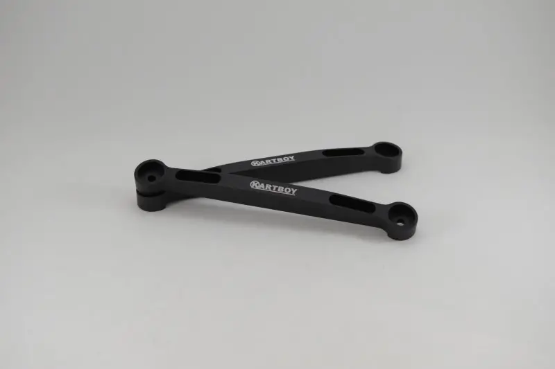 Kartboy Subaru Battery Tiedown - Black Anodized 1