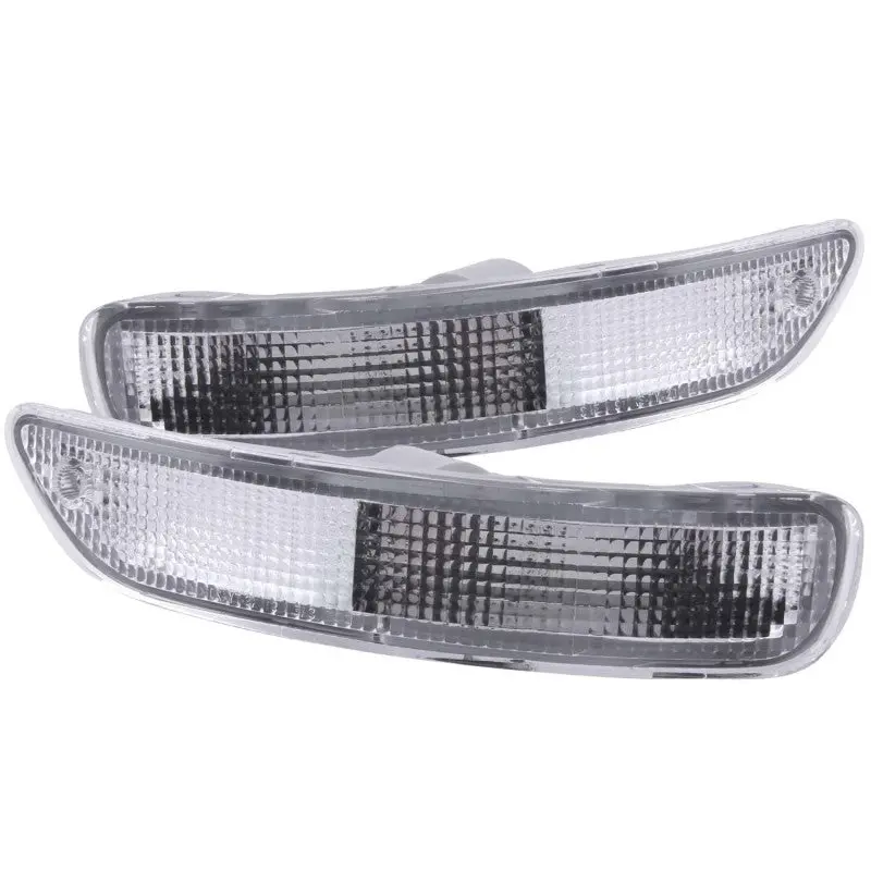 Anzo 1993-1997 Toyota Corolla Euro Parking Lights Chrome 2
