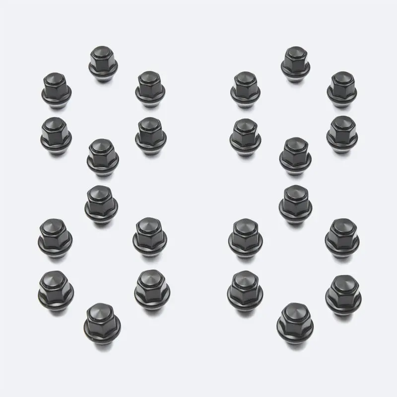 Ford Racing M14 X 1.5 Black Lug Nut - Set Of 24 2
