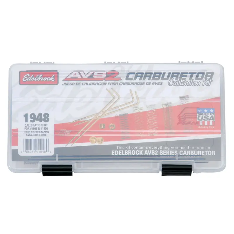Edelbrock Calibration Kit For 1905 / 1906 2