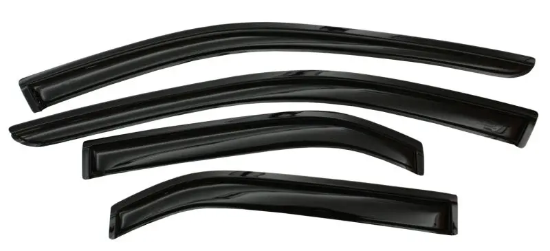 Avs 14-18 Mazda 3 Hatch Ventvisor Outside Mount Window Deflectors 4Pc - Smoke 2
