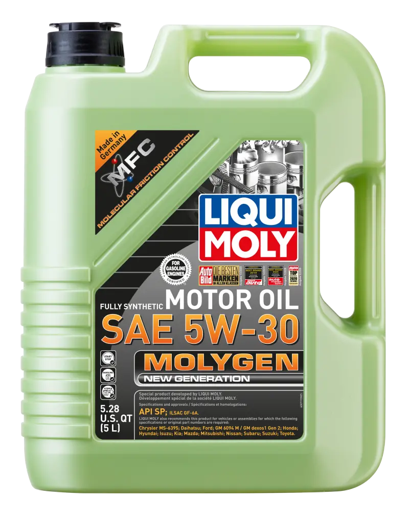 Liqui Moly 5L Molygen New Generation Motor Oil Sae 5W30 1