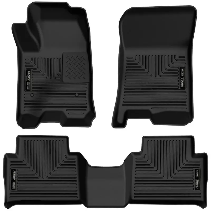 Husky Liners 2023 Chevrolet Colorado/Gmc Canyon Cc X-Act Contour Front & 2Nd Seat Floor Liners 1