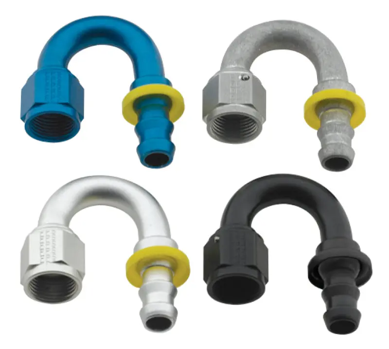 Fragola -6An Push-Lite End 180 Degree - Black 1