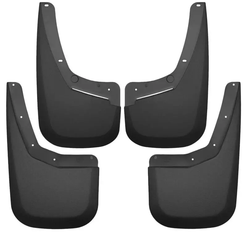 Husky Liners 07-13 Chevy Silverado 1500 Lt / 07-14 Silverado 2500Hd Front & Rear Mud Guards - Black 1