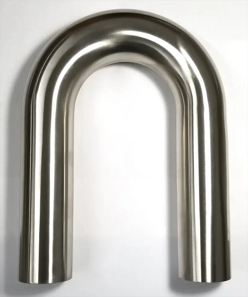 Stainless Bros 2.25In Diameter 1.5D / 3.375In Clr 180 Degree Bend 6In Leg / 6In Leg Mandrel Bend 1